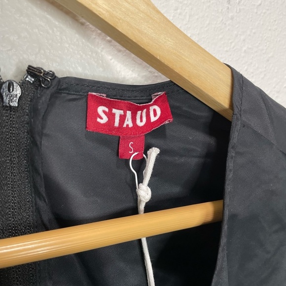 STAUD Ivy Maxi Dress In Black Small NWT - Picture 11 of 11